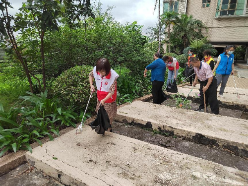 4月21日下午，花地街道公卫委组织开展以花地城居委为主场地多居委为分场地的“宜居靓家园，健康新生活”爱国卫生月宣传活动B.png