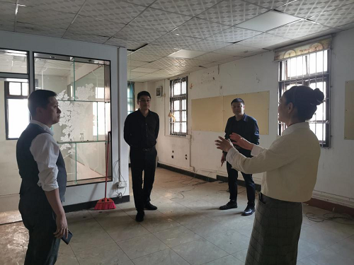 图：沙面街道办事处主任万蓉蕾、办事处副主任万浩带队开展“两会”期间安全生产、消防安全检查.png