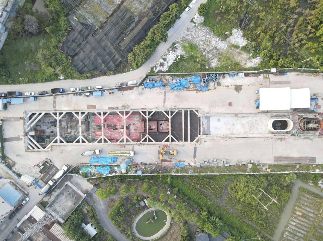 南海里水有轨电车建设现场进度条刷新! 南海里水有轨电车建设现场进度条刷新!